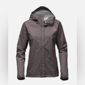 The North Face Raincoat - Purple, Size Small